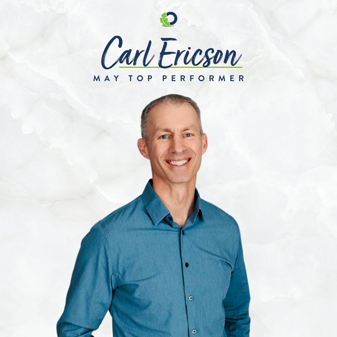 Carl Ericson May 2024 Top Performer Oakridge Real Estate